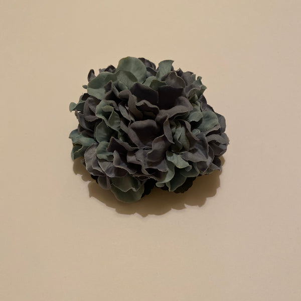 Classic Vintage Jade & Lilac Hydrangea Hair Clip