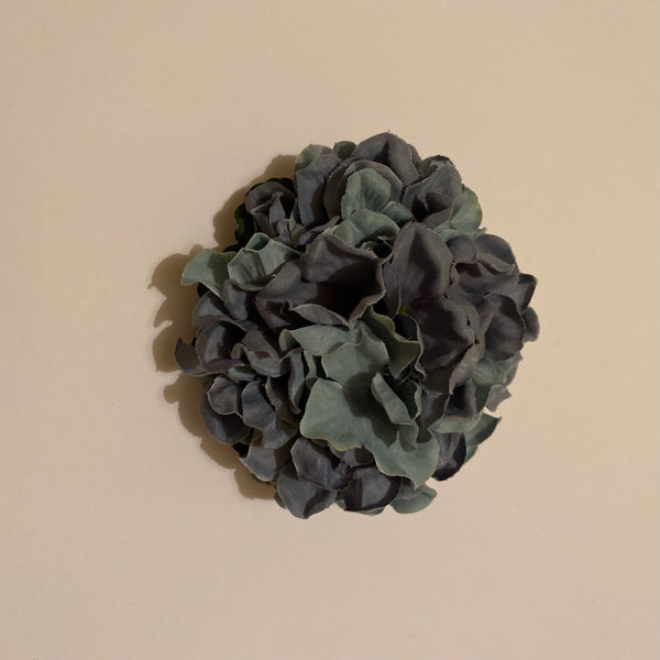 Classic Vintage Jade & Lilac Hydrangea Hair Clip