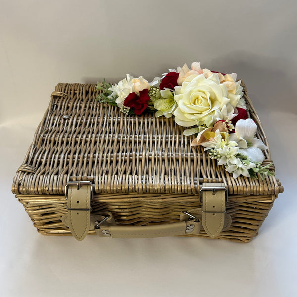 Classic Dolly Basket in Antique Wash Wicker- Vintage Inspired