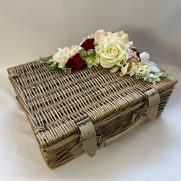 Classic Dolly Basket in Antique Wash Wicker- Vintage Inspired