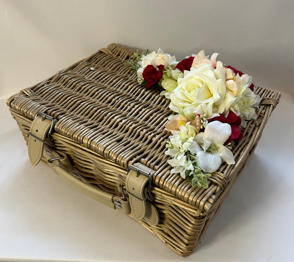 Classic Dolly Basket in Antique Wash Wicker- Vintage Inspired