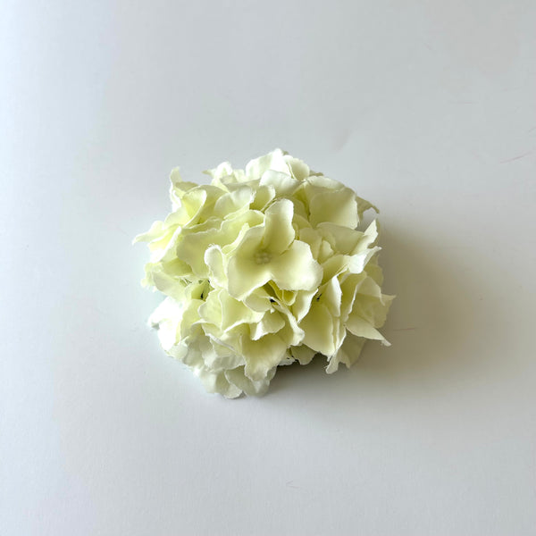 Classic Vintage Ivory Hydrangea Flower Hair Clip