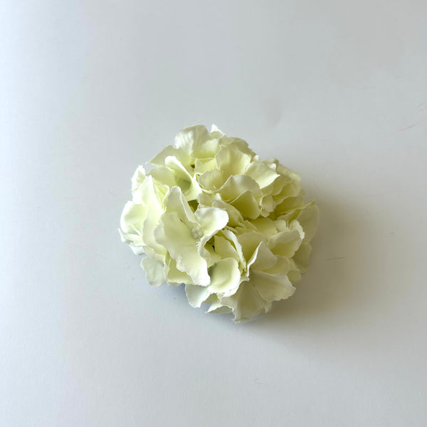Classic Vintage Ivory Hydrangea Flower Hair Clip