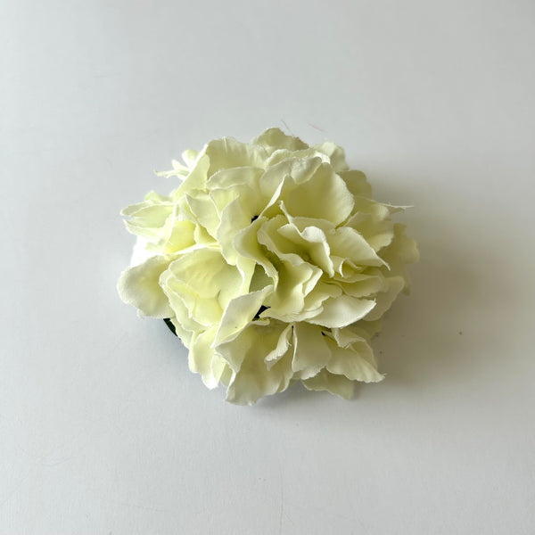 Classic Vintage Ivory Hydrangea Flower Hair Clip