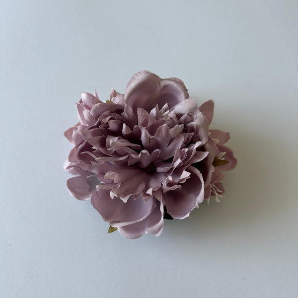 Classic Vintage Lilac Peony & Lilac Lily Flower Hair Clip