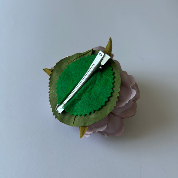 Classic Vintage Lilac Peony Flower Hair Clip