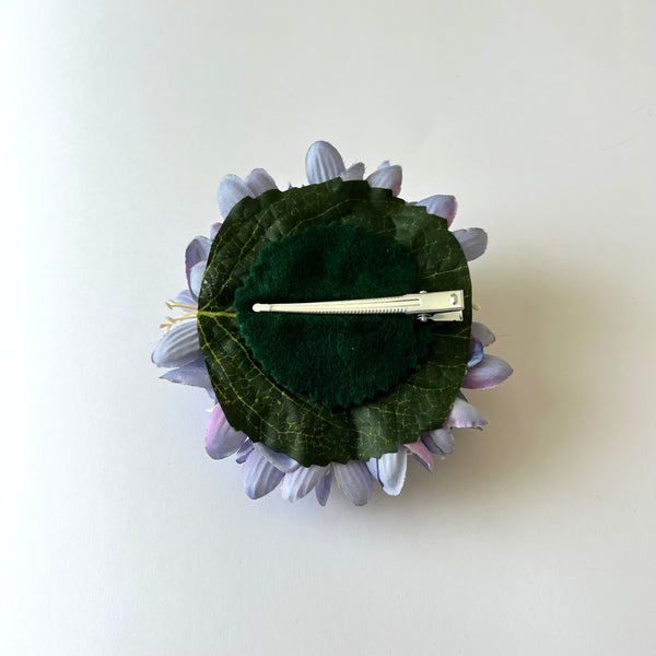 Classic Vintage Lilac & Violet Lily Blooms Flower Hair Clip