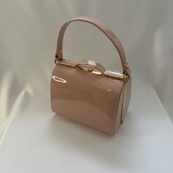 Classic Lilly Handbag in Nude - Vintage Inspired
