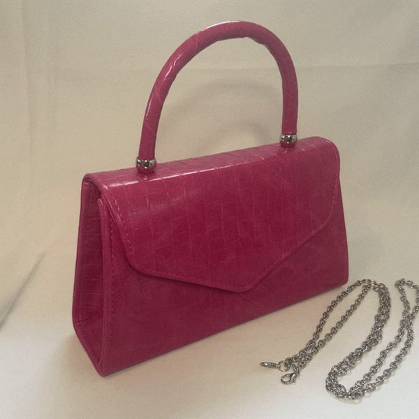 Classic Lucy Handbag in Pink - Vintage Inspired