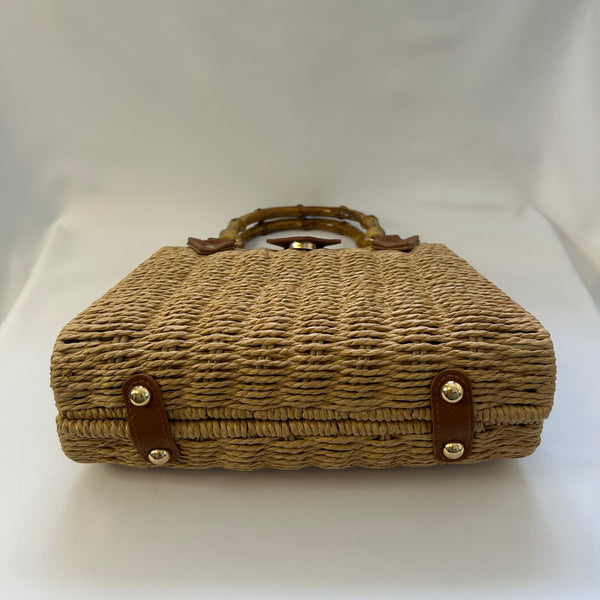 Classic Penny-May Handbag in Nut Brown - Vintage Inspired