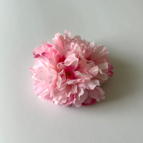 Classic Vintage Pink Cherry Blossom Flower Hair Clip