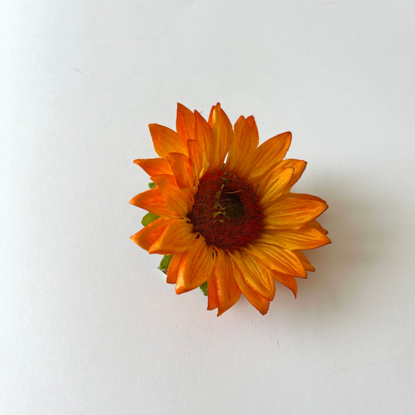 Classic Vintage Sunflower Flower Hair Clip