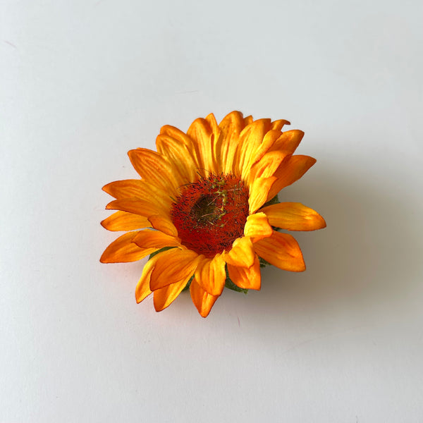 Classic Vintage Sunflower Flower Hair Clip