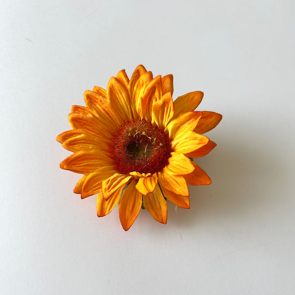 Classic Vintage Sunflower Flower Hair Clip