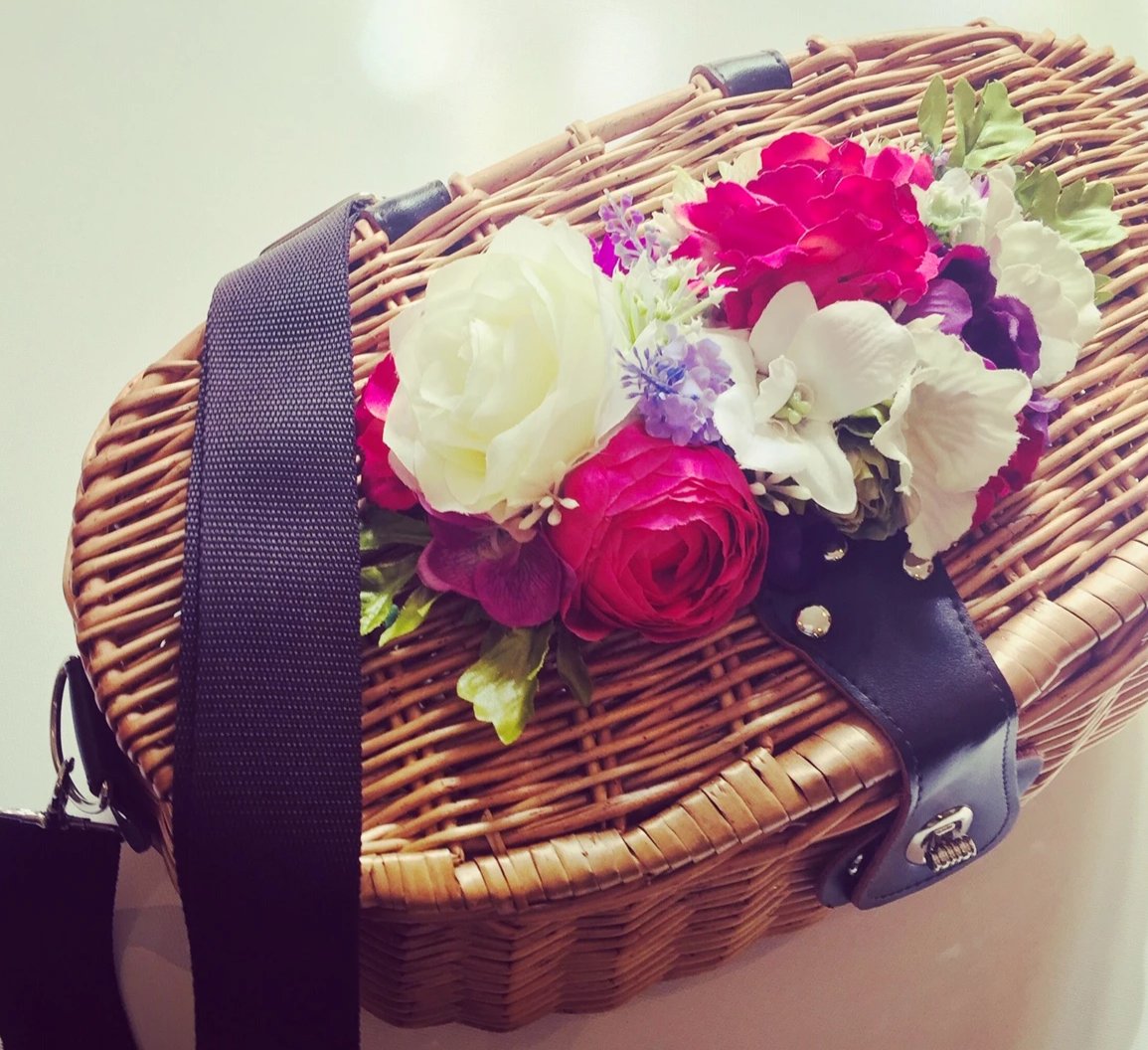 Classic Penelope Basket - Handmade Vintage Inspired