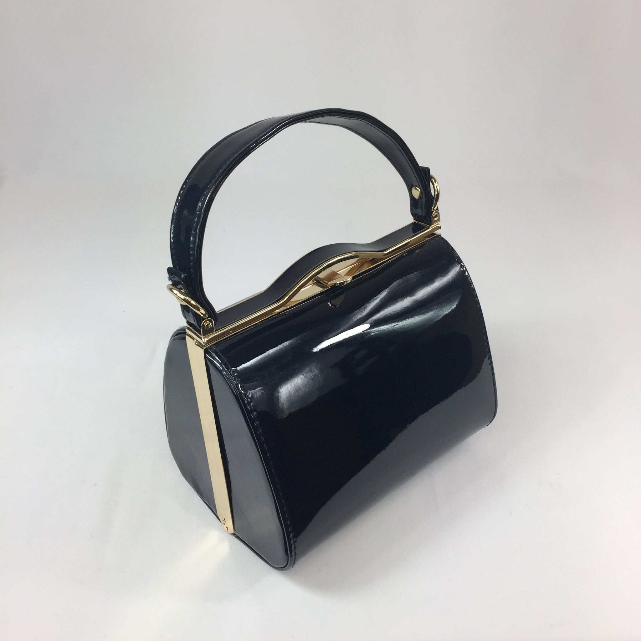 GVSAVY 1 Black Handbag and 1 Sunflower Keychain, Women's Vintage Mini Shoulder Bag, Handbag, Fashion Women's Bag, Simple Women's Bag