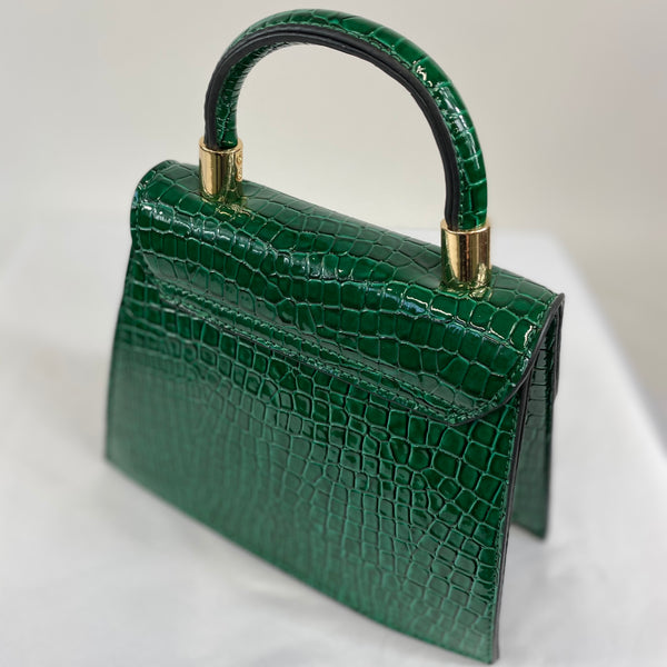Classic Penny Handbag in Vintage Green - Vintage Inspired